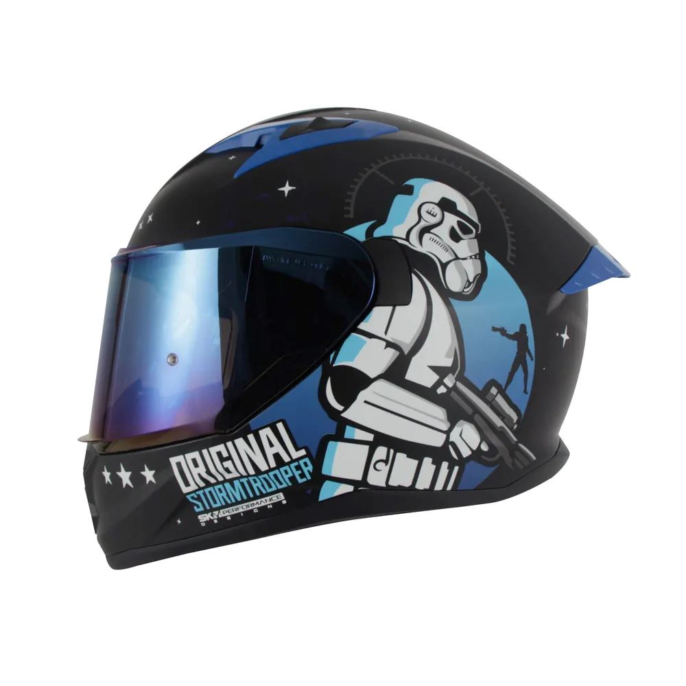 CASCO CERTIFICADO SH-522SP TROPPER NGR M/AZ V IRAZ
